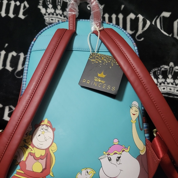 Loungefly Disney Beauty and the Beast Library Scene Loungefly Read Description - Picture 6 of 7